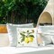 Vintage Lemons & Insects Design by Nan Outdoor Printed Pillow